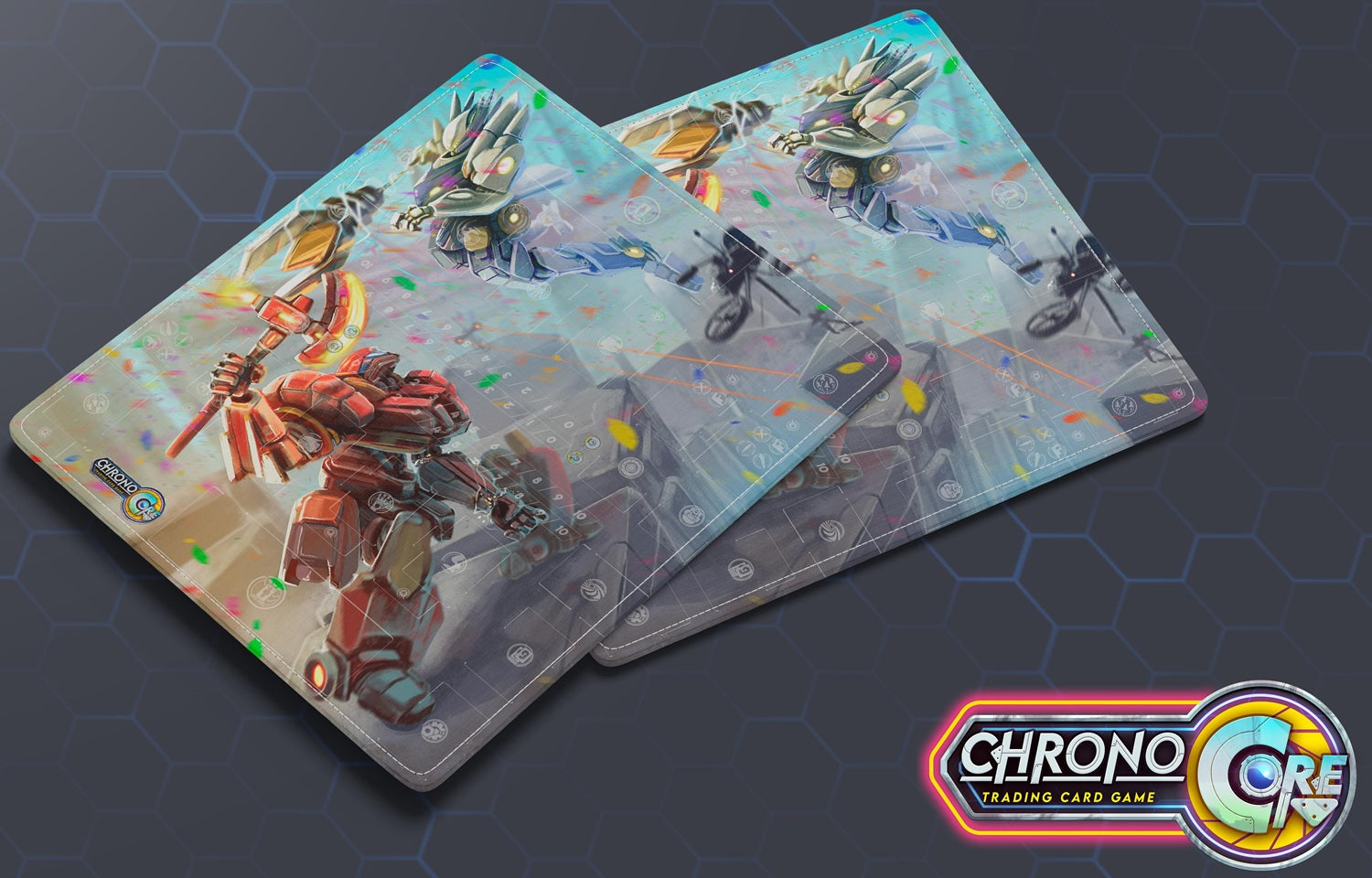CHRONO CORE TCG PLAYMAT - TWO PLAYER