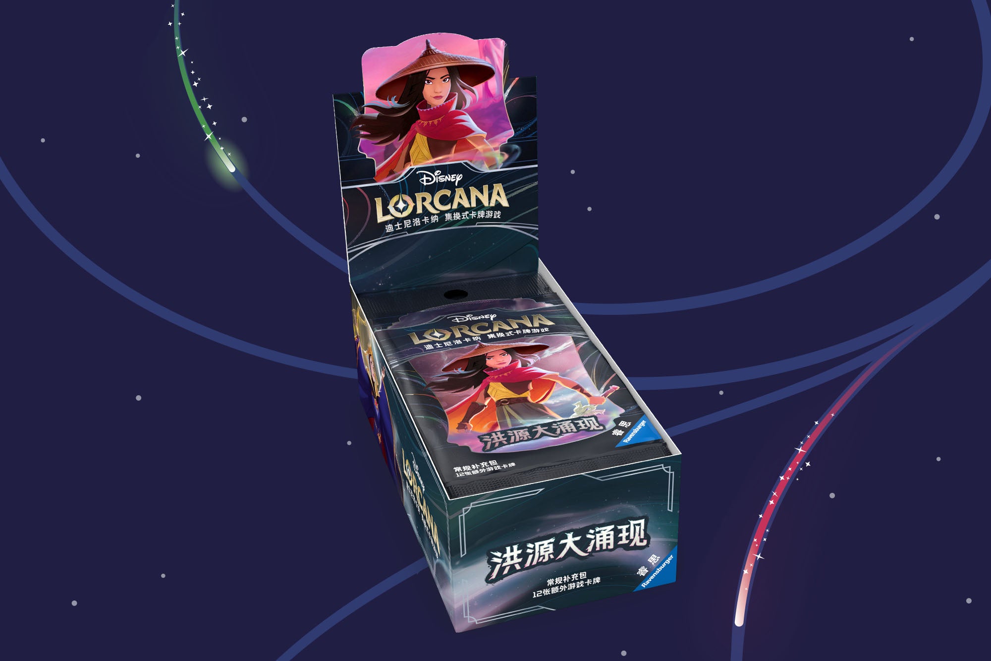 DISNEY LORCANA JAPANESE RISE OF THE FLOODBORN BOOSTER BOX | 11098663