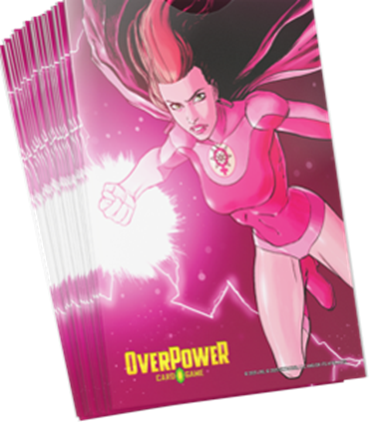 OVERPOWER: SKYBOUND INVINCIBLE SLEEVES - ATOM EVE 100CT | 850071448931