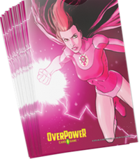 OVERPOWER: SKYBOUND INVINCIBLE SLEEVES - ATOM EVE 100CT | 850071448931