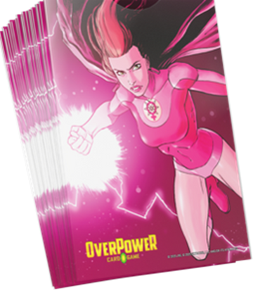OVERPOWER: SKYBOUND INVINCIBLE SLEEVES - ATOM EVE 100CT | 850071448931