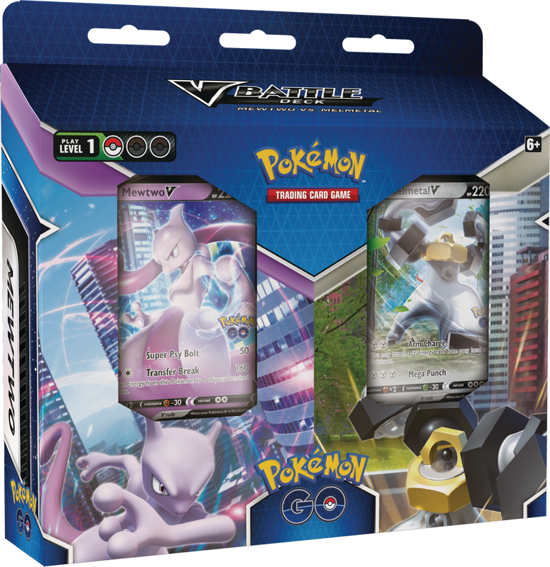 POKEMON GO V BATTLE DECKS MEWTWO VS MELMETAL (6)(820650850493)(820650850493)