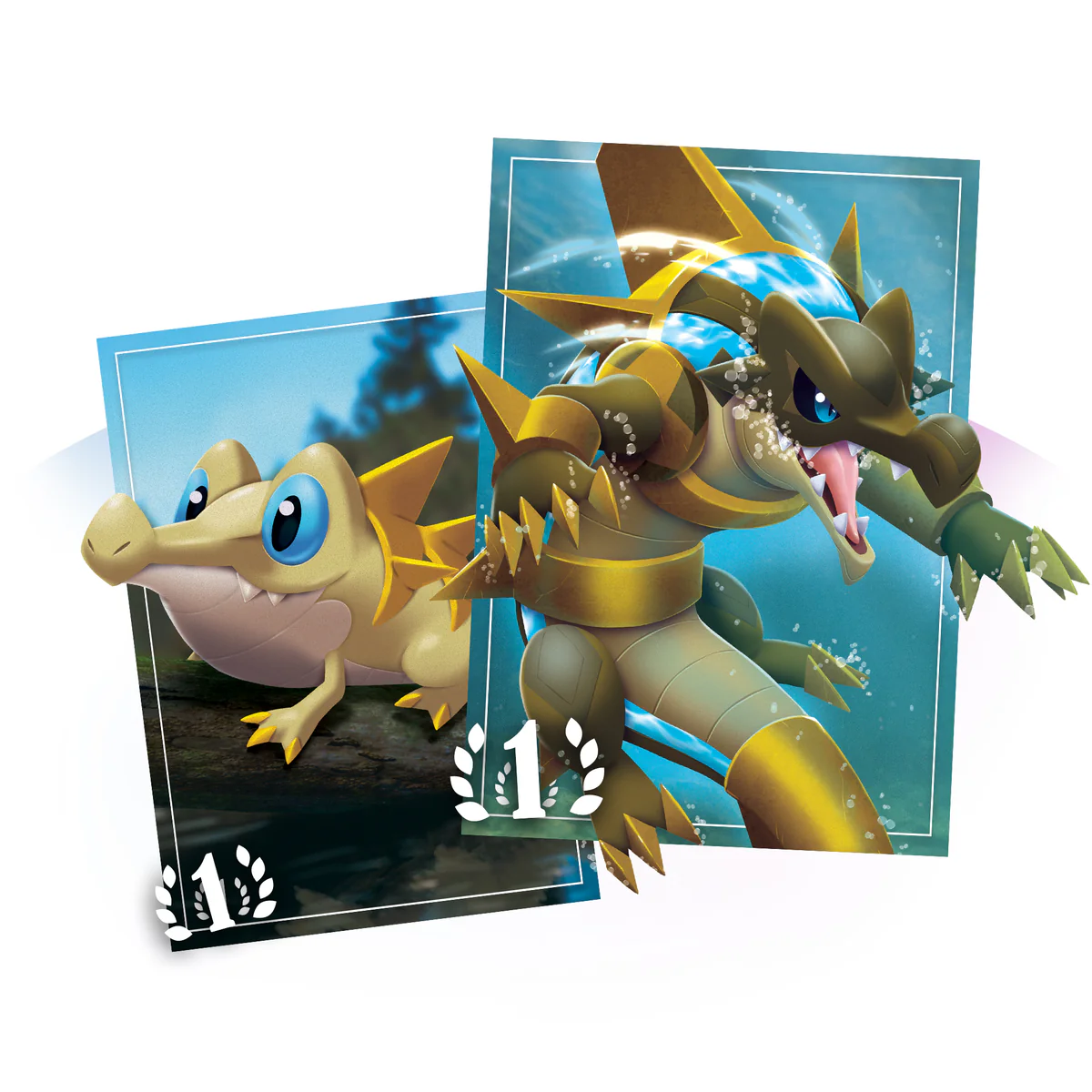 ELESTRALS CARD SLEEVES DAYBREAK CHRONODILE (100) | 810148650308