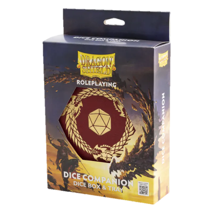 Dragon Shield: Dice Companion- Blood Red | 5706569500276