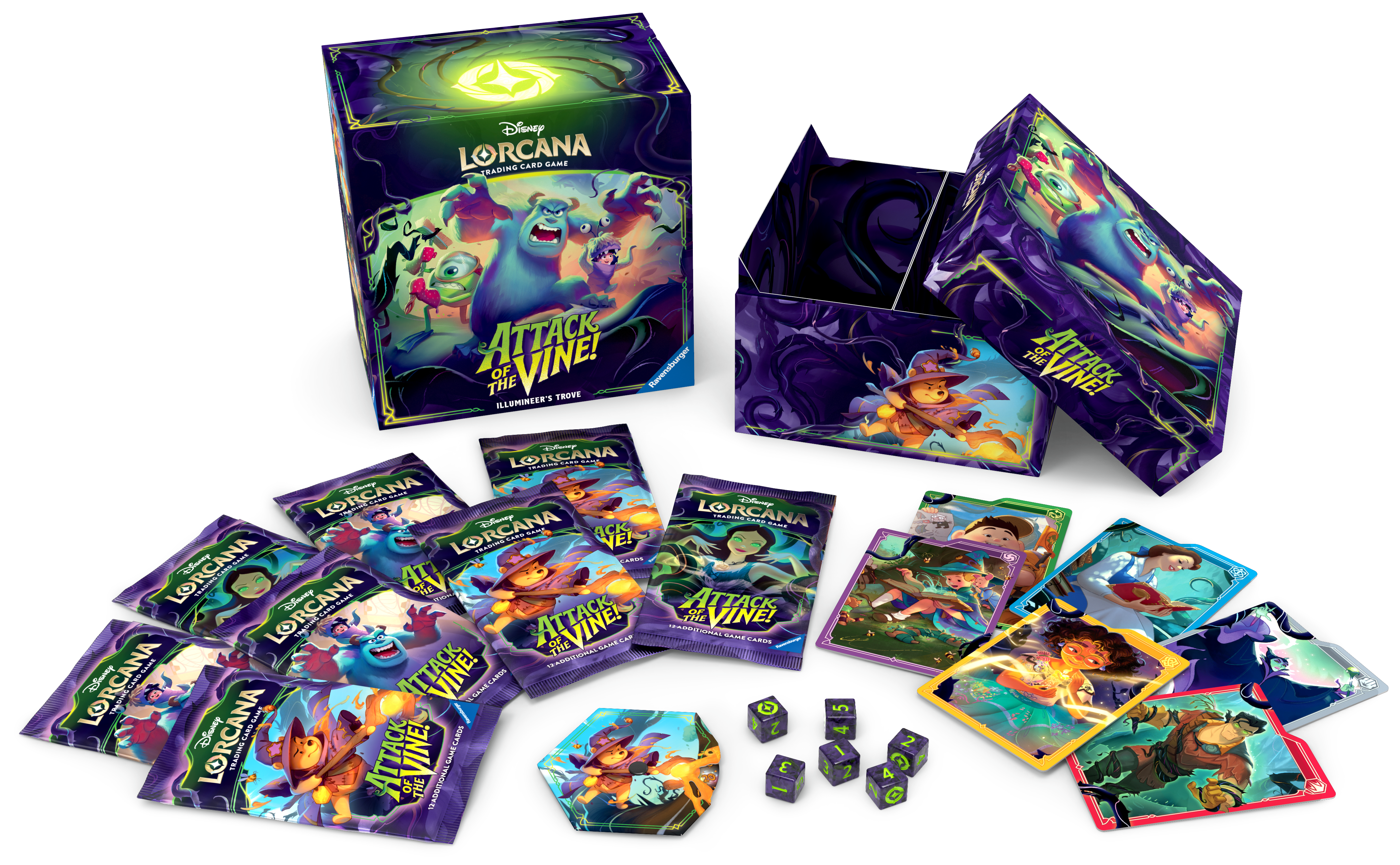 DISNEY LORCANA FRENCH SET 13 ATTACK OF THE VINE! ILLUMINEER'S TROVE|P-Rex  Hobby