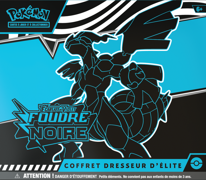 POKEMON FRENCH SV10.5 BLACK BOLT ELITE TRAINER | 196214113671