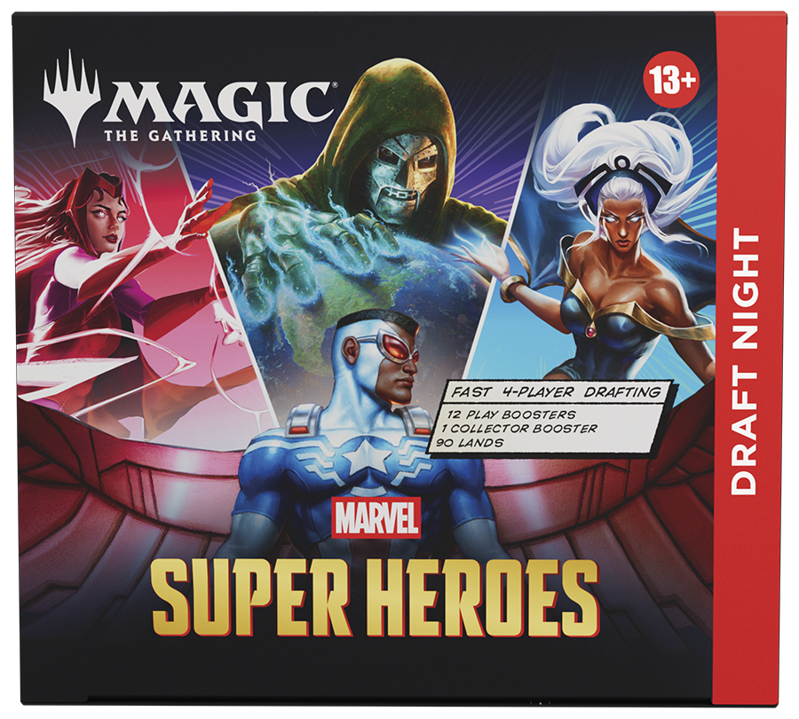 MTG MARVEL SUPER HEROES DRAFT NIGHT | 195166313139