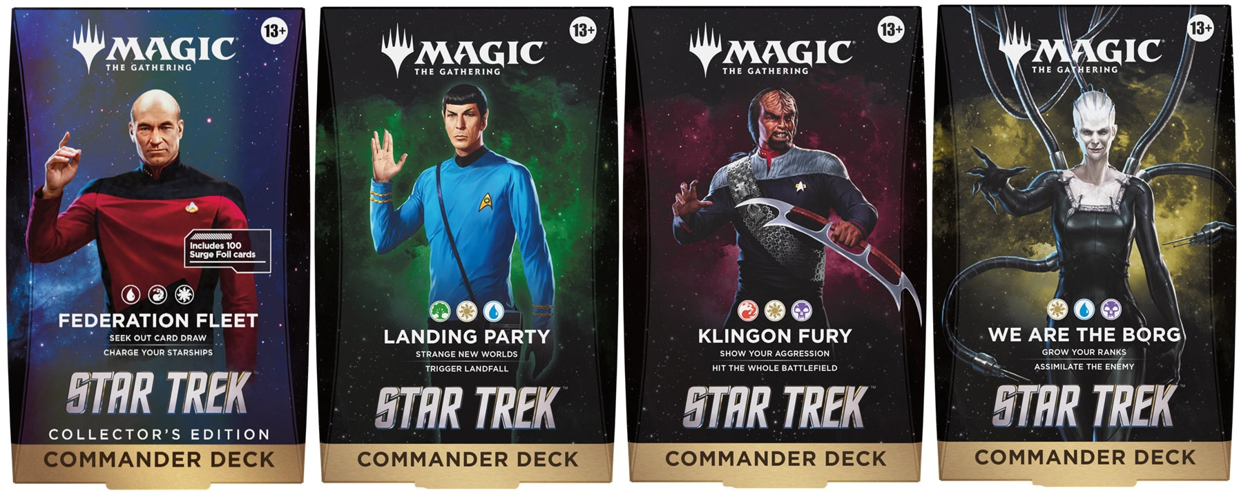 MTG STAR TREK COMMANDER