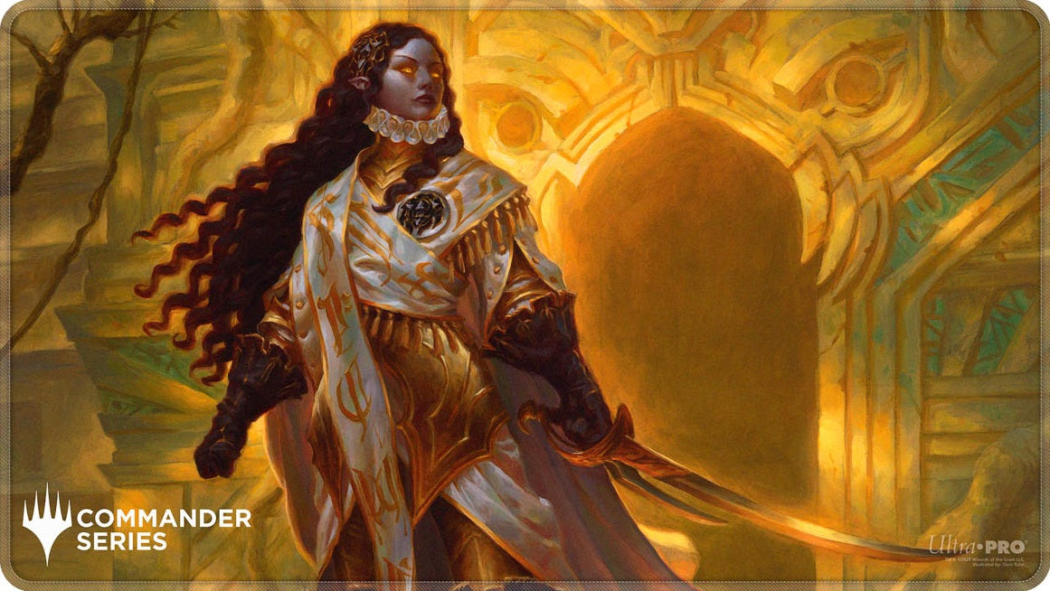 UP PLAYMAT MTG COMMANDER SERIES FAN VOTE 3 ELENDA THE DUSK ROSE STITCHED | 074427389253
