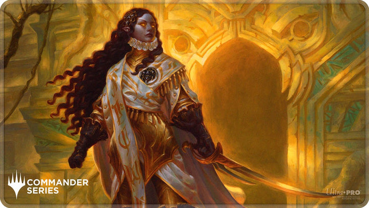 UP PLAYMAT MTG COMMANDER SERIES FAN VOTE 3 ELENDA THE DUSK ROSE STITCHED | 074427389253