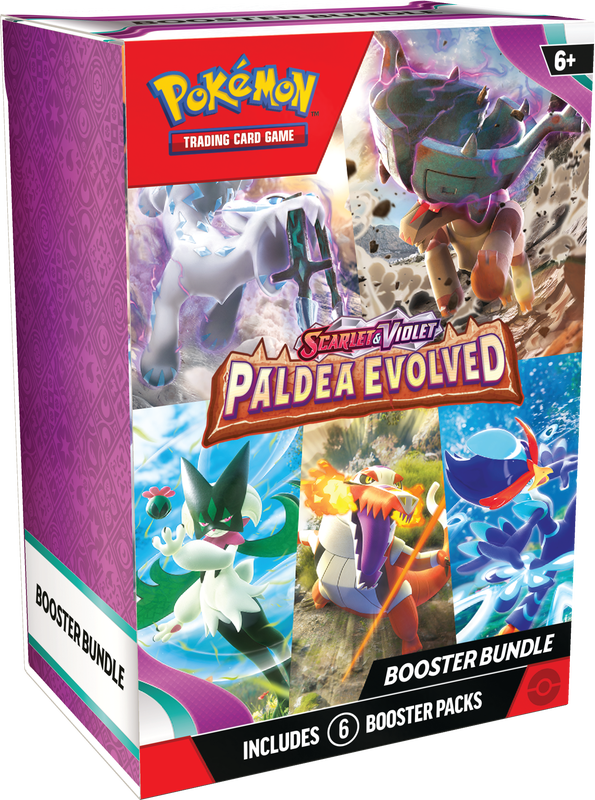 sv2 booster box Pokemon TCG: Scarlet & Violet 02 Paldea Evolved- Bundle(820650853623) and battle boldly in Yugioh and keywords : Refractor Variants:Cracked Ice cheap