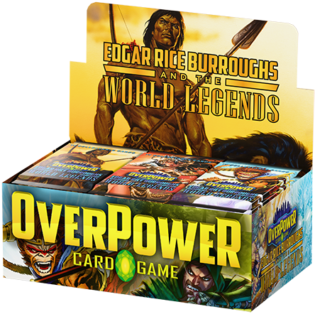 OVERPOWER: EDGAR RICE BURROUGHS AND THE WORLD LEGENDS BOOSTER DISPLAY | 860013135140
