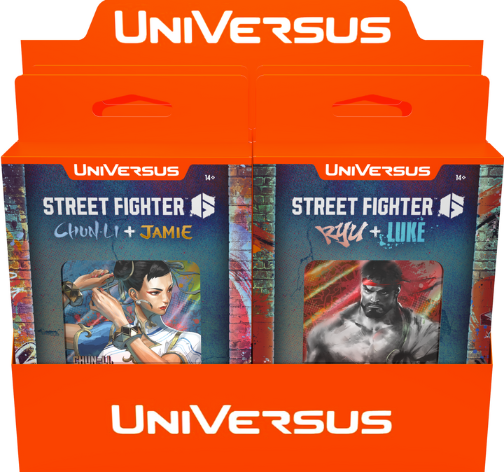 UniVersus CCG: Challenger Series Display- Street Fighter 6 | 810155272265