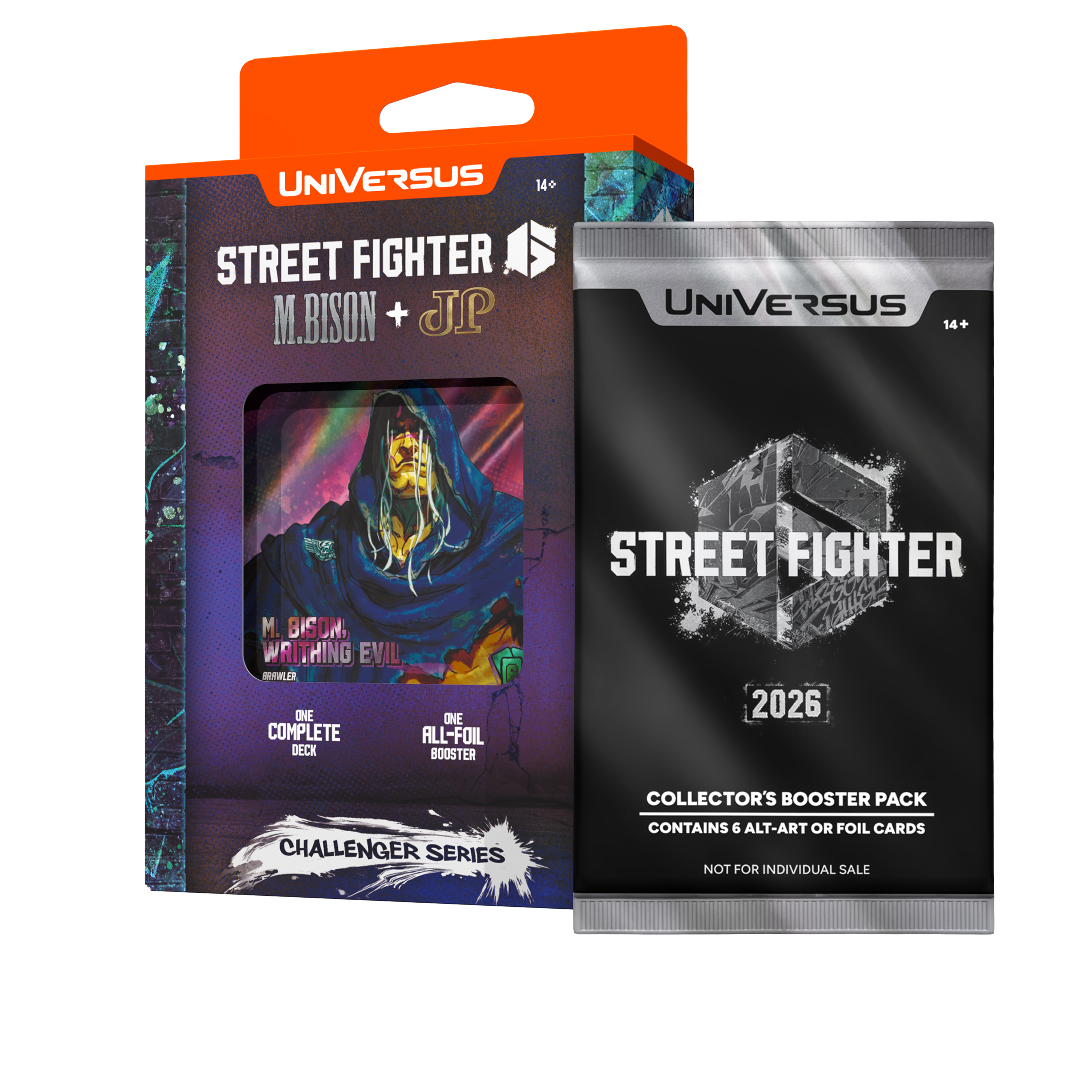 STREET FIGHTER 6 CHALLENGER SERIES #2 4CT DISPLAY