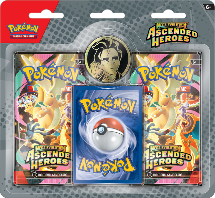 POKEMON ME2.5 ASCENDED HEROES 2-PACK BLISTER COLLECTION ERIKA/LARRY | 196214131781