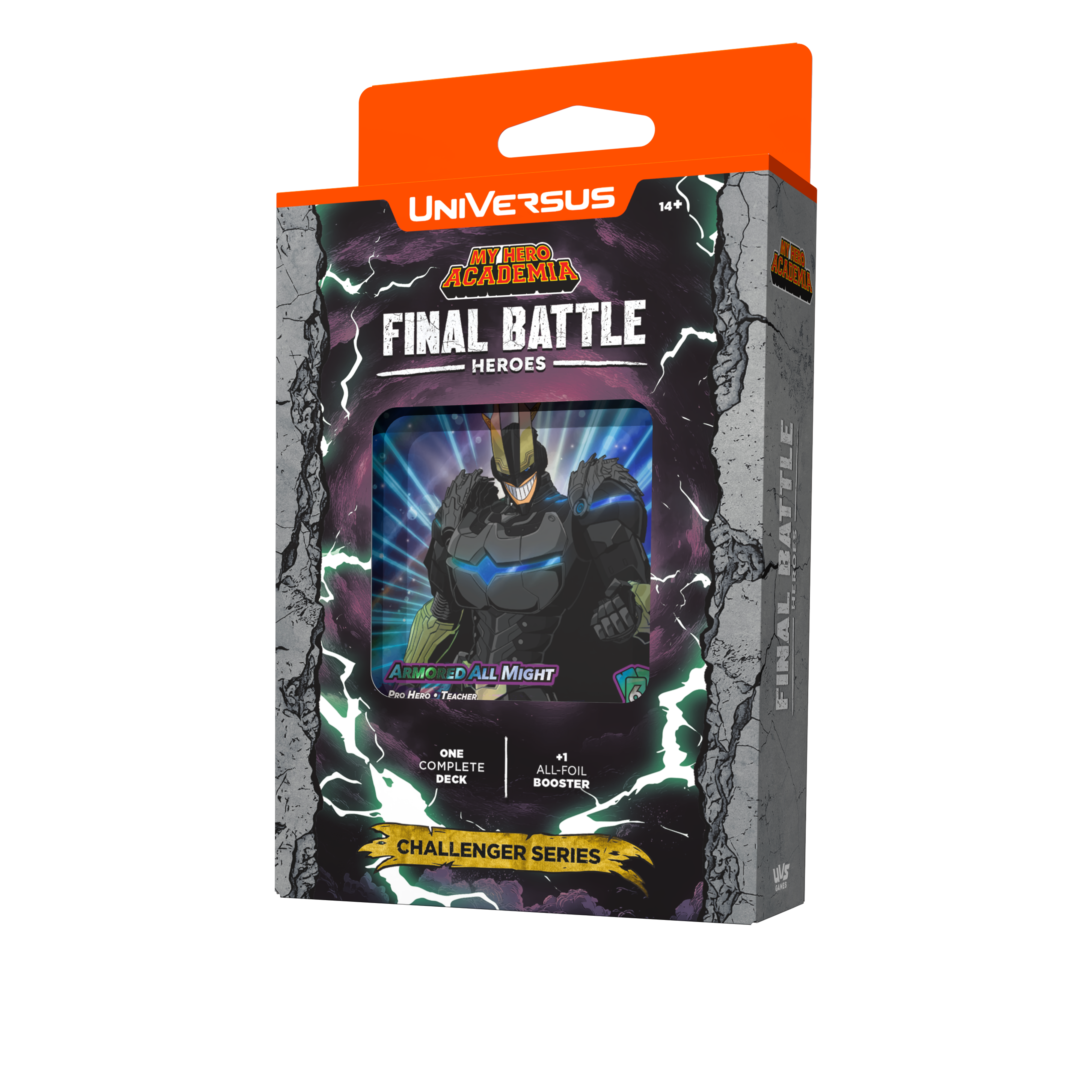 MY HERO ACADEMIA CCG FINAL BATTLE CHALLENGER SERIES 4CT DISPLAY | 810155274627