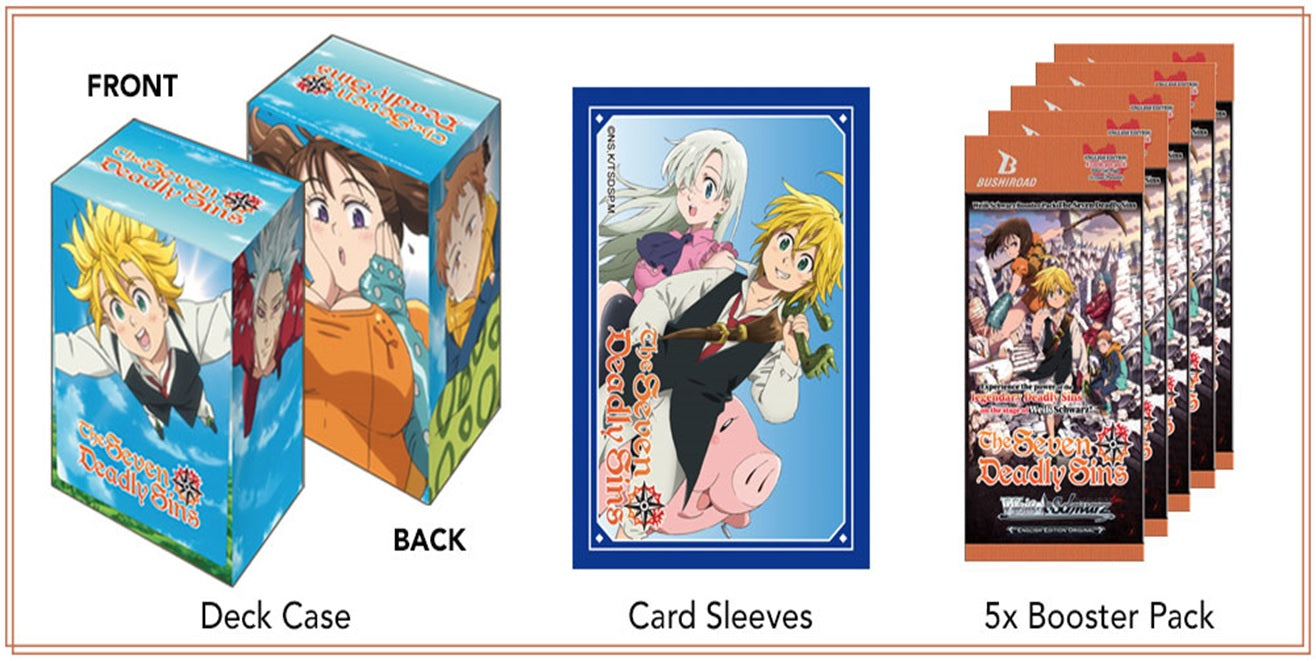 Weiss Schwarz: The Seven Deadly Sins Supply Set | 8885009406235