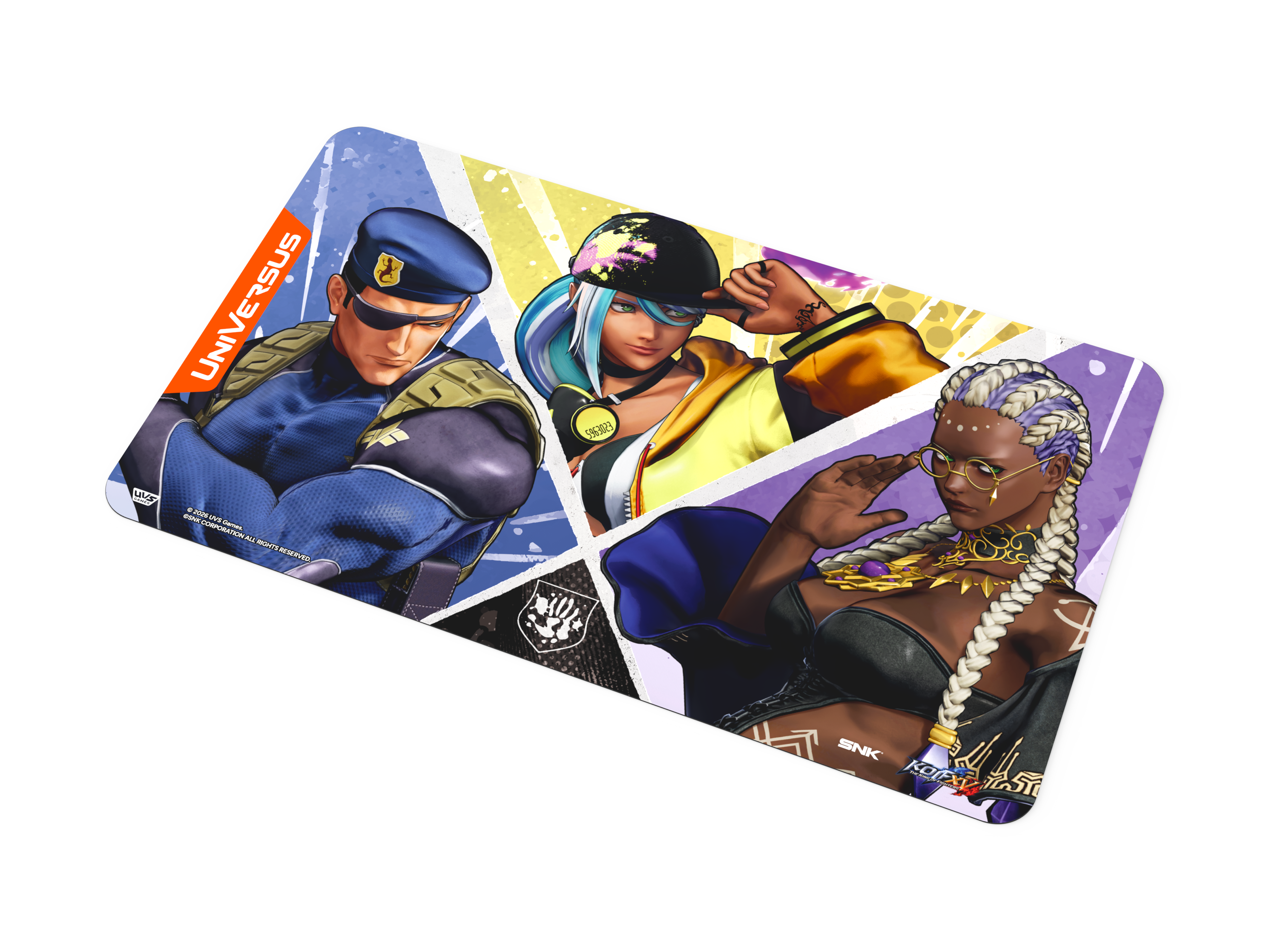 THE KING OF FIGHTERS XV: CHALLENGER SERIES TEAM RIVAL PLAYMAT | 810155273934