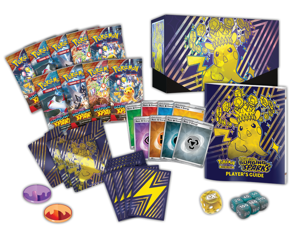 POKEMON SV8 SURGING SPARKS ELITE TRAINER | 820650859526