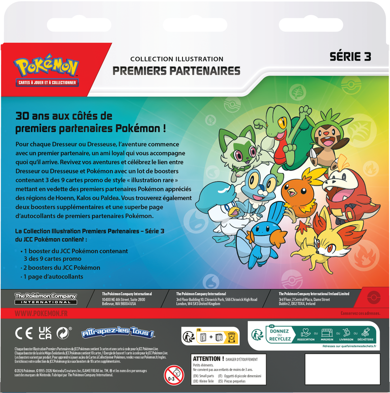 POKEMON FRENCH FIRST PARTNER ILLUSTRATION COLLECTION SERIES 3|P-Rex Hobby