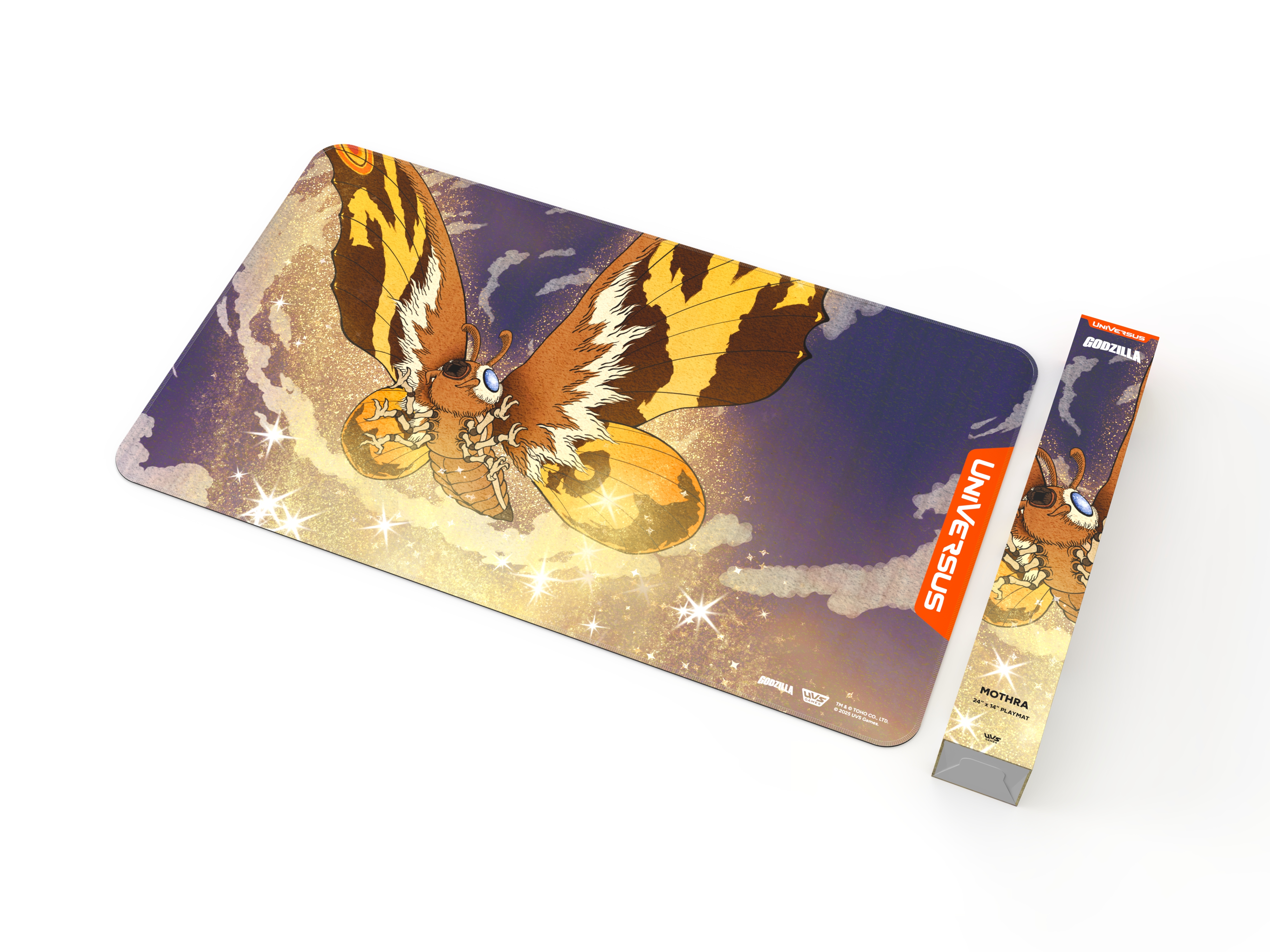 GODZILLA: REIGN OF KAIJU PLAYMAT MOTHRA DIVINE MOTH | 810155274665