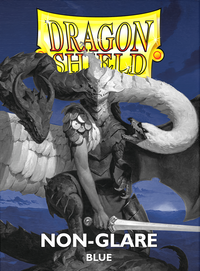 DRAGON SHIELD SLEEVES MATTE BLUE NON-GLARE 100CT | 5706569118235