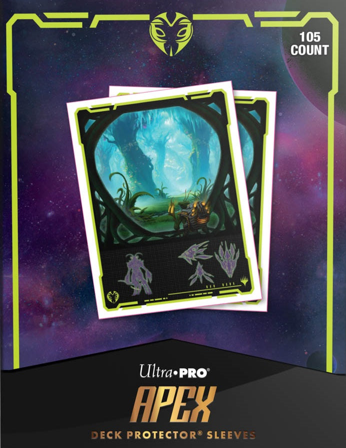 UP D-PRO APEX MTG EDGE OF ETERNITIES GREEN 105CT | 074427388607