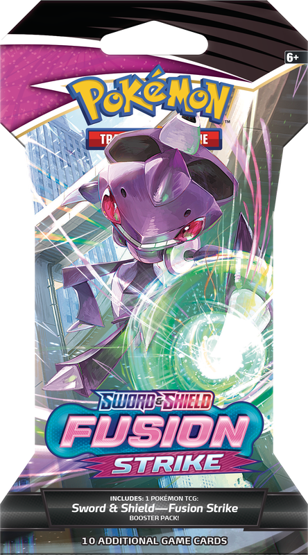 SLEEVED POKEMON SWSH8 FUSION STRIKE PACK(820650809170)(820650809170)