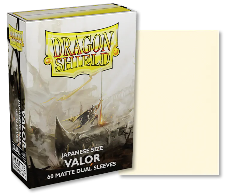 Dragon Shield Sleeves: Japanese DUAL- Matte Valor | 5706569151591