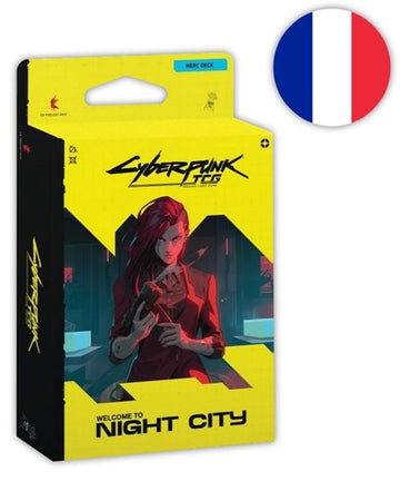 CYBERPUNK TCG: FRENCH RETAIL STARTER DECK THE HEIST 6CT DISPLAY