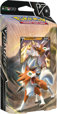 Pokemon TCG: V Battle Decks (Lycanroc V or Corviknight V) 2 Styles | 820650809323