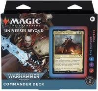 MTG WARHAMMER 40000 COMMANDER REGULAR DECK | 00195166173474
