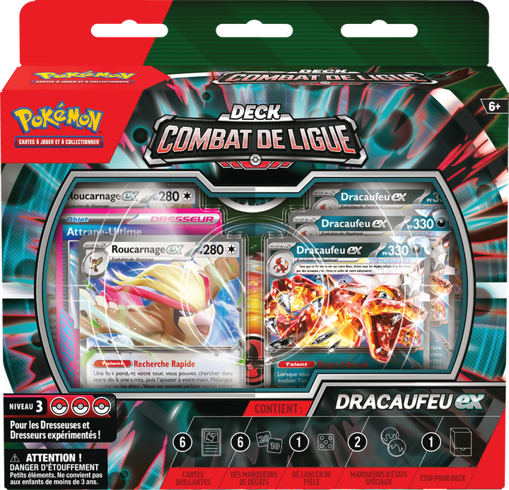 POKEMON FRENCH LEAGUE BATTLE DECK CHARIZARD EX | 820650558931
