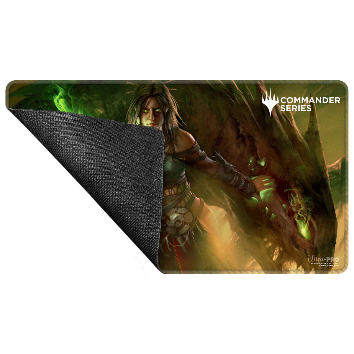 UP PLAYMAT MTG COMMANDER SERIES FAN VOTE 2 MEREN STITCHED | 074427387853
