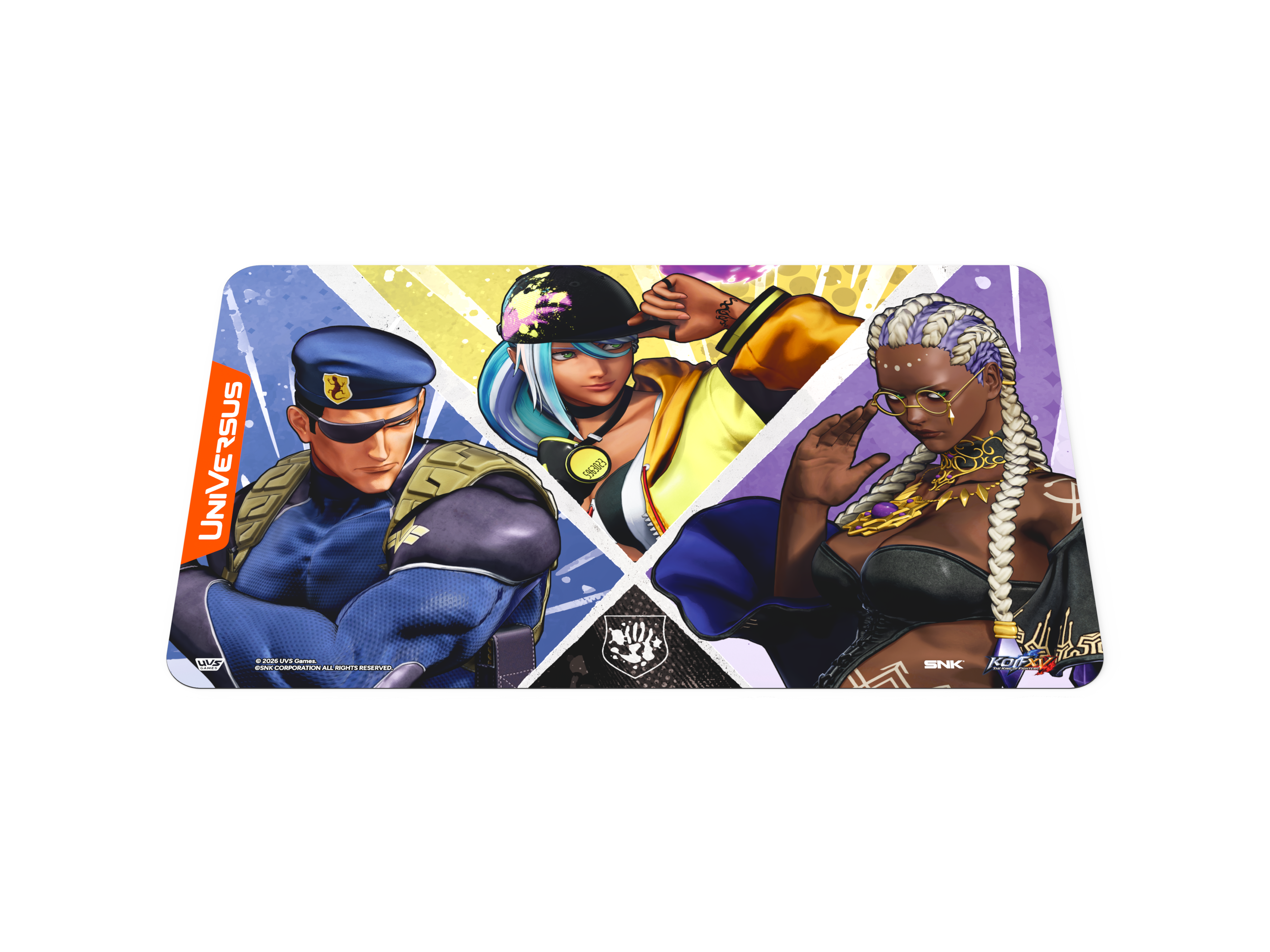 THE KING OF FIGHTERS XV: CHALLENGER SERIES TEAM RIVAL PLAYMAT | 810155273934