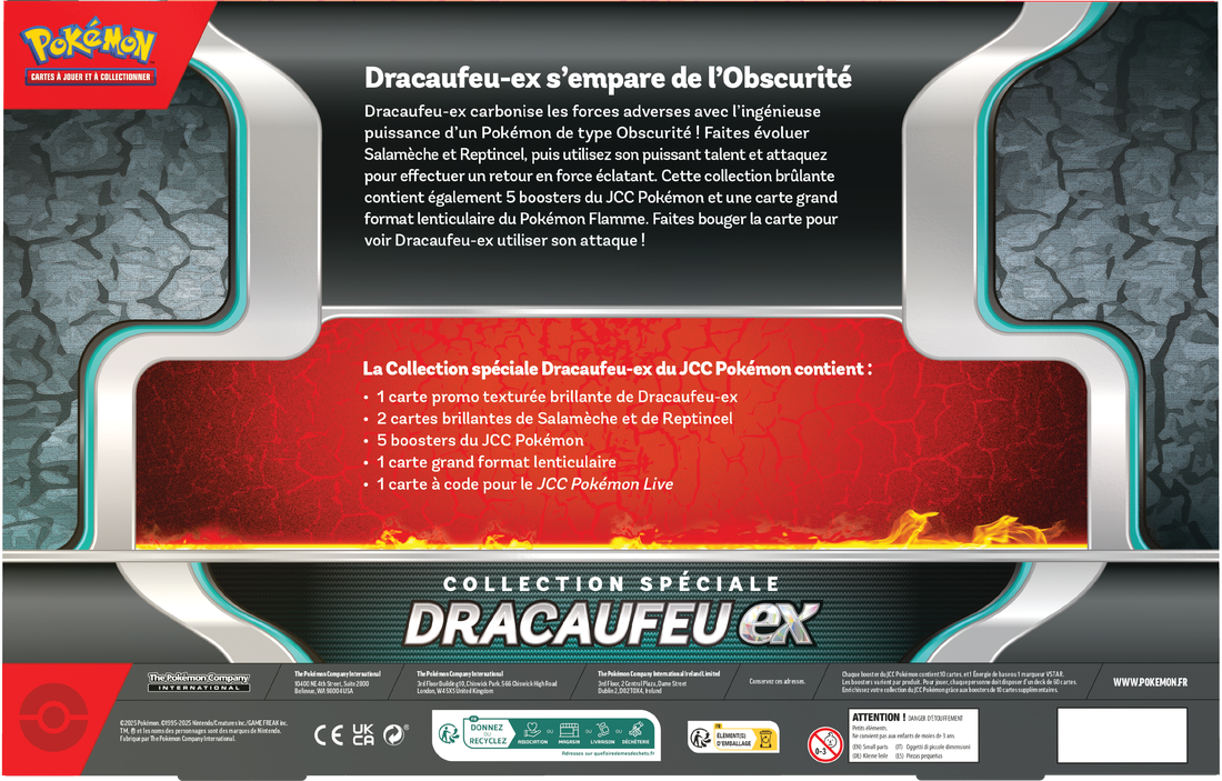 POKEMON FRENCH CHARIZARD EX SPECIAL COLLECTION (6) | 196214109186