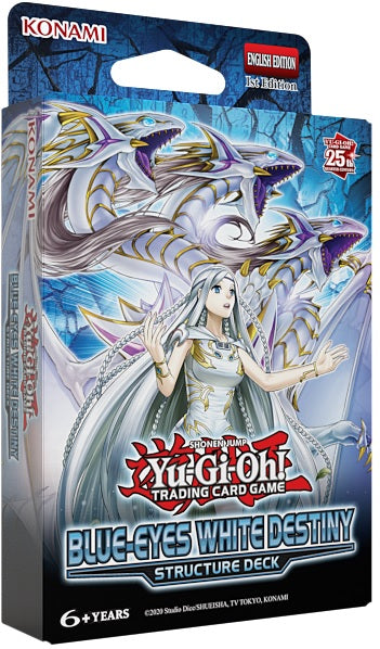 YGO BLUE-EYES WHITE DESTINY STRUCTURE DECK | 083717867029
