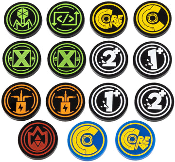 CHRONO CORE TCG PREMIUM ACRYLIC TOKEN SET