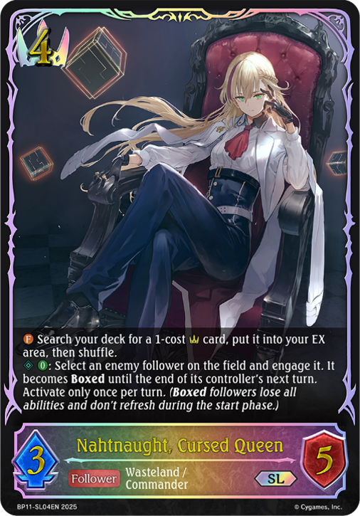 SHADOWVERSE: EVOLVE BULLET OF FATE BOOSTER(8885021121581)(8885021121581)
