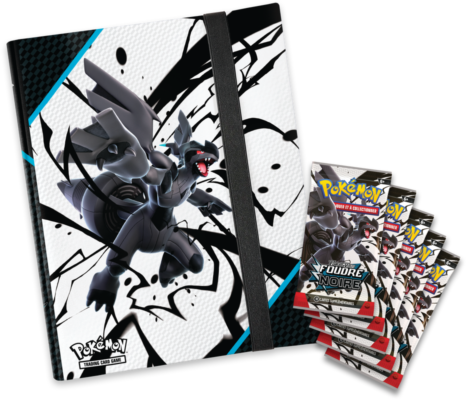 POKEMON FRENCH SV10.5 BLACK BOLT BINDER COLLECTION | 196214113954