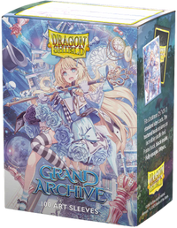 DRAGON SHIELD SLEEVES GRAND ARCHIVE ALICE, GOLDEN QUEEN 100CT | 5706569161699