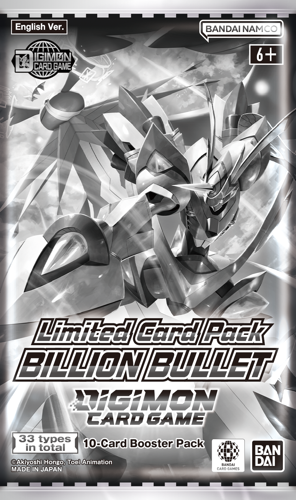DIGIMON CG LM-06 LIMITED CARD PACK BILLION BULLET(4582769912481)(4582769912481)