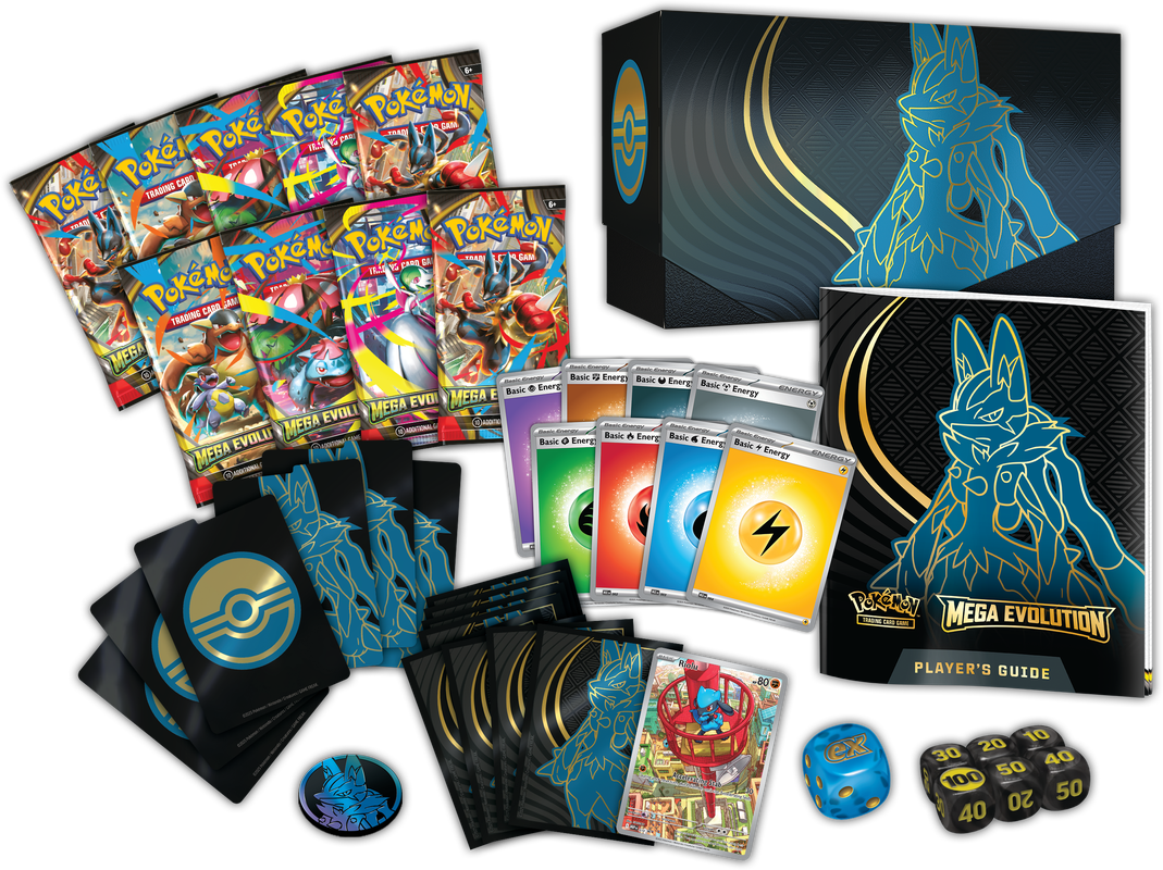 POKEMON ME01 MEGA EVOLUTION ELITE TRAINER | 196214114845