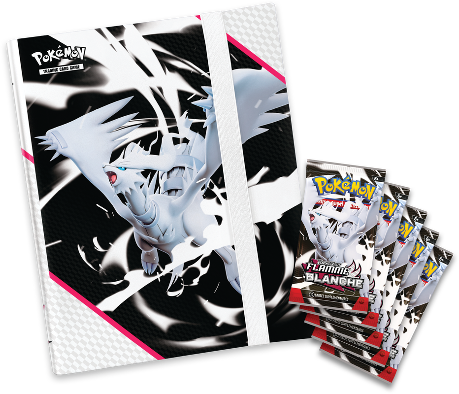POKEMON FRENCH SV10.5 WHITE FLARE BINDER COLLECTION | 196214113909