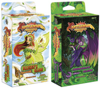 NEOPETS BATTLEDOME TCG JHUDORA'S BLUFF &amp; ILLUSEN'S GLADE STRUCTURE DECK DISPLAY | 053334096980