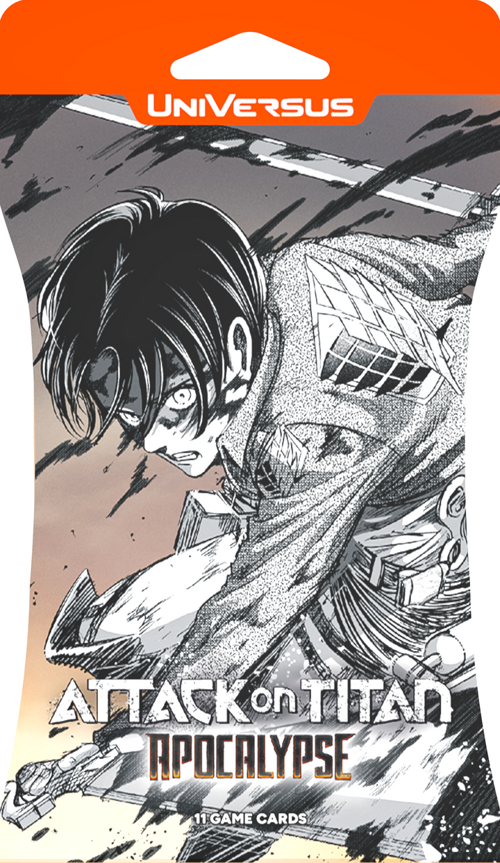 UniVersus CCG: Attack on Titan Apocalypse- Hanging Boosters | 810155272050