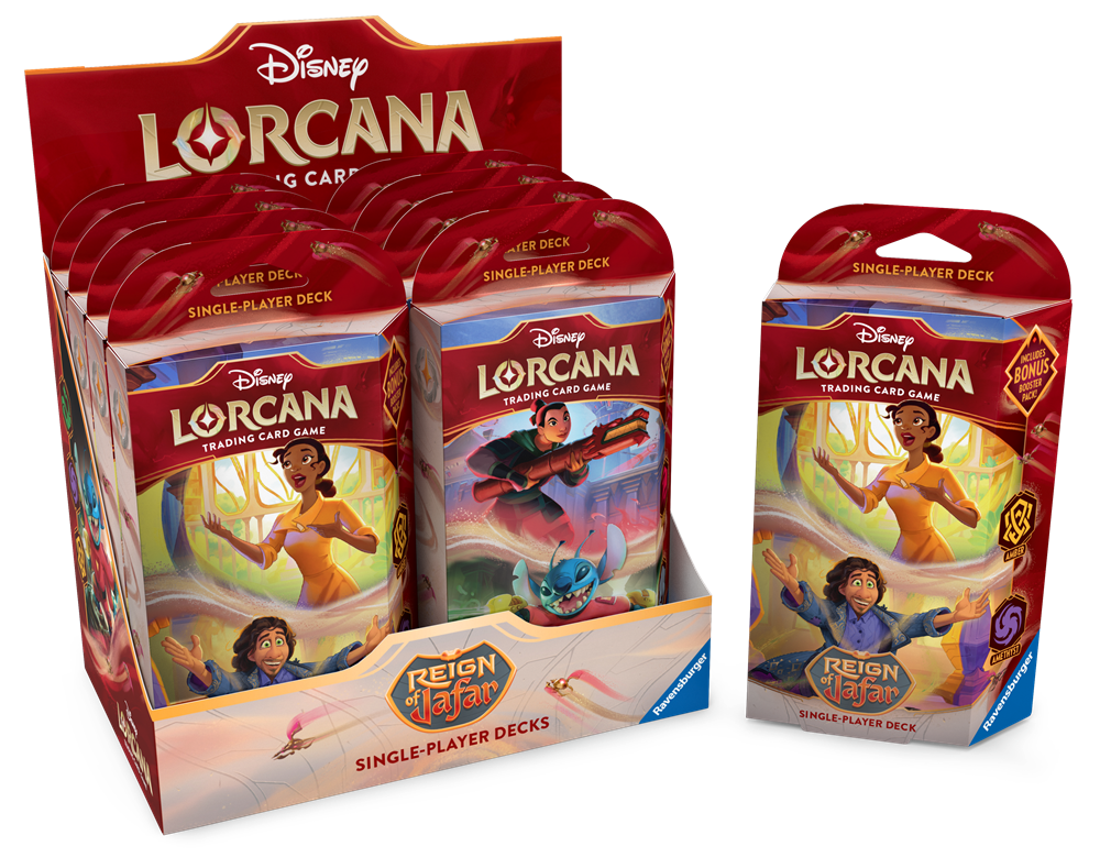 DISNEY LORCANA SET 8 REIGN OF JAFAR STARTER DISPLAY 8CT(4050368985446)(4050368985446)