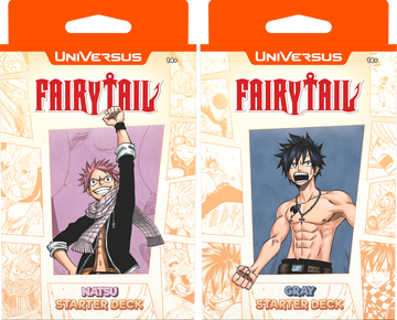 FAIRY TAIL ALL FIRED UP! STARTER DECK 8CT ASSORTED DISPLAY