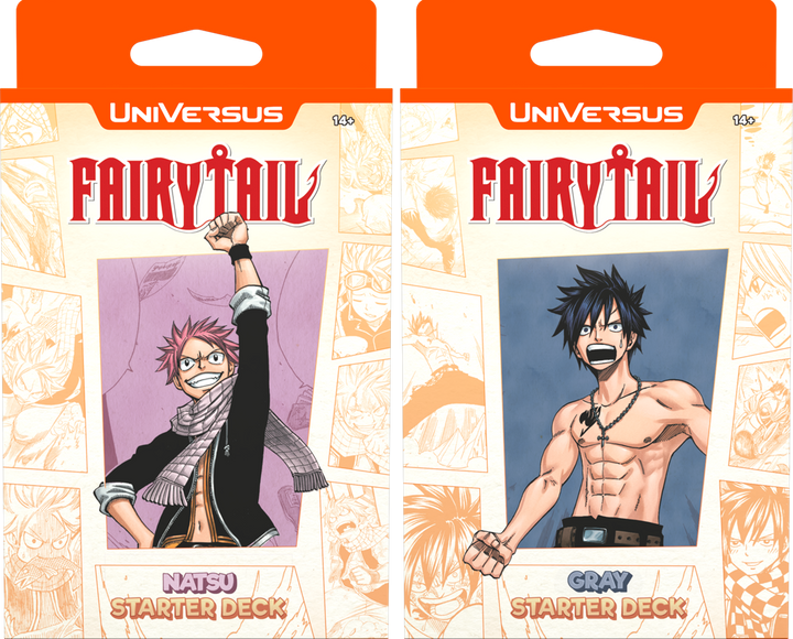 Fairy Tail All Fired UP! Starter Deck 8CT Assorted Display