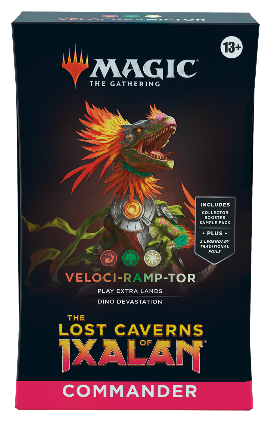 MTG: Lost Caverns of Ixalan Commander Deck Display (4 Decks) | 195166230252